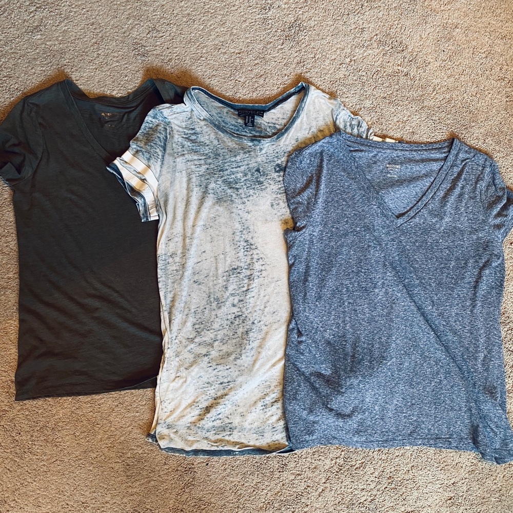 3 t shirts
